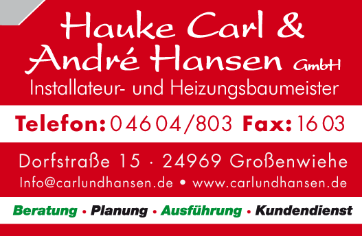 Hauke Carl und André Hansen GmbH
